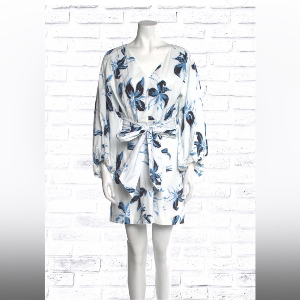 Tanya Taylor 'Loretta' Floral Print Mini Dress